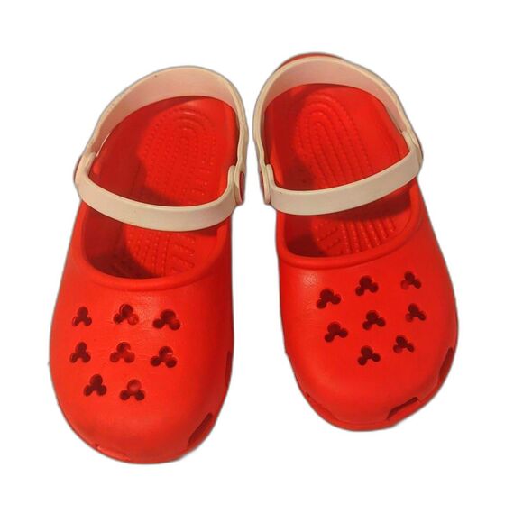 Red Kids Crocs – Size 3/5 Crocs - Picture 1 of 10